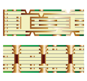 イラスト：ビルドアップ基板